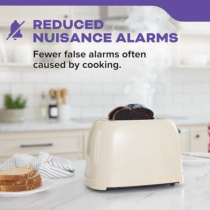 Smoke and Carbon Monoxide Detector, AA Battery Powered, with Voice Alerts, LED Status Lights, 85 dB Alarm, 5 inches, 30CUDR-V